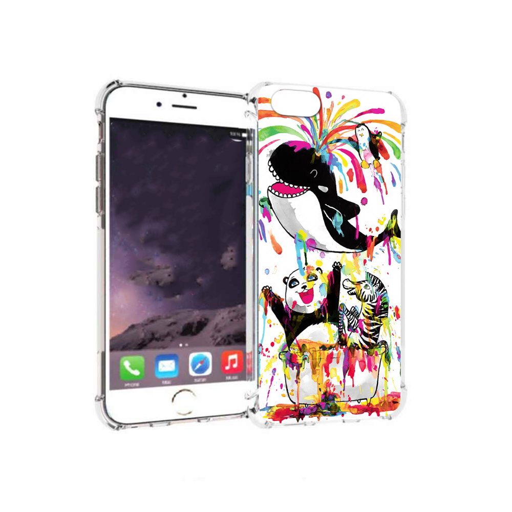 

Чехол MyPads Tocco для Apple iPhone 6 Хиппи кит (PT54043.605.191), Прозрачный, Tocco