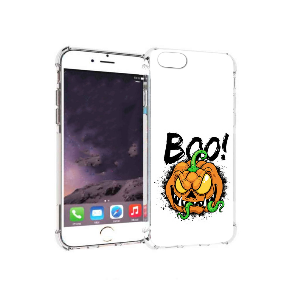 

Чехол MyPads Tocco для Apple iPhone 6 Хэллоуин бу (PT54043.605.193), Прозрачный, Tocco