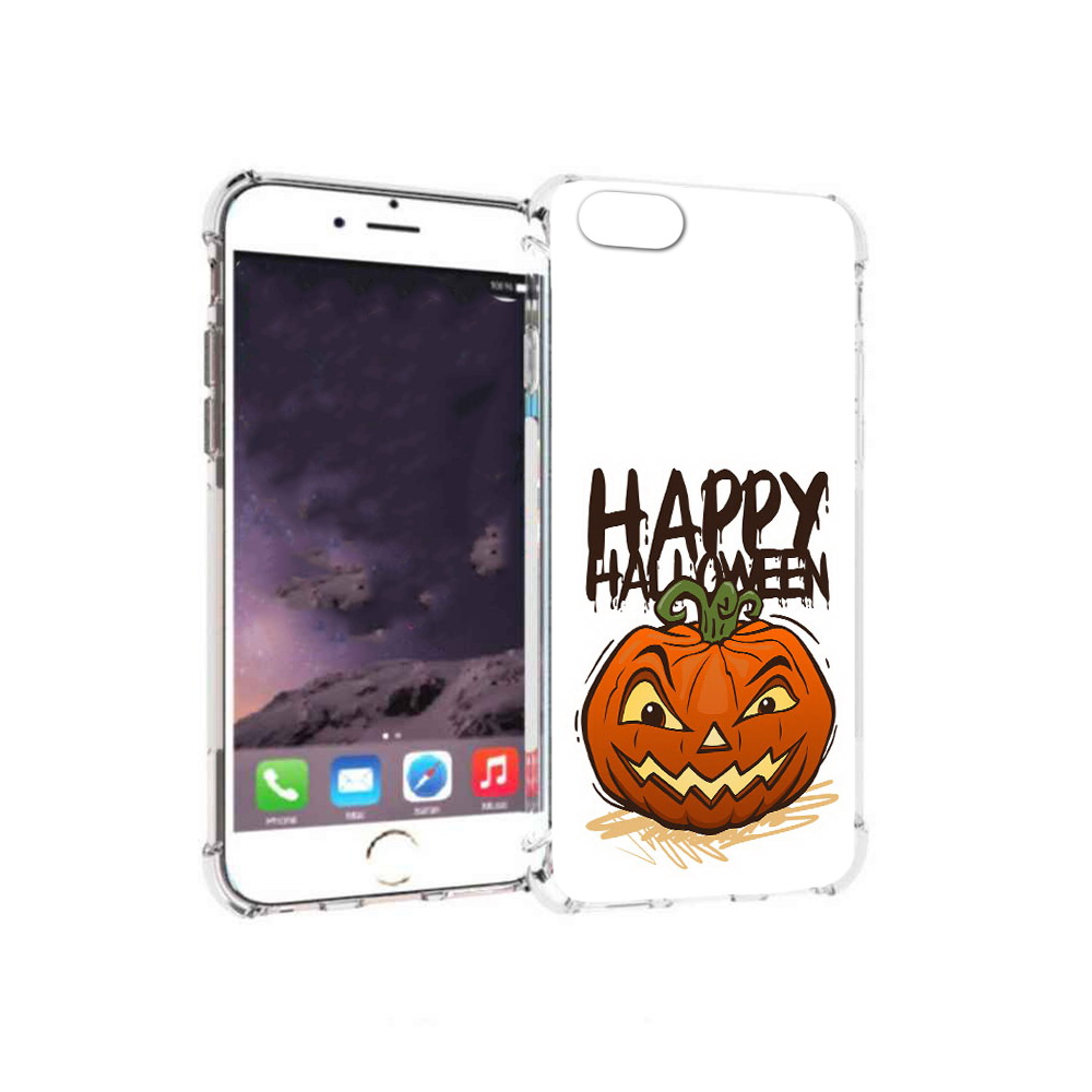 

Чехол MyPads Tocco для Apple iPhone 6 Хэллоуин счастливый (PT54043.605.195), Прозрачный, Tocco