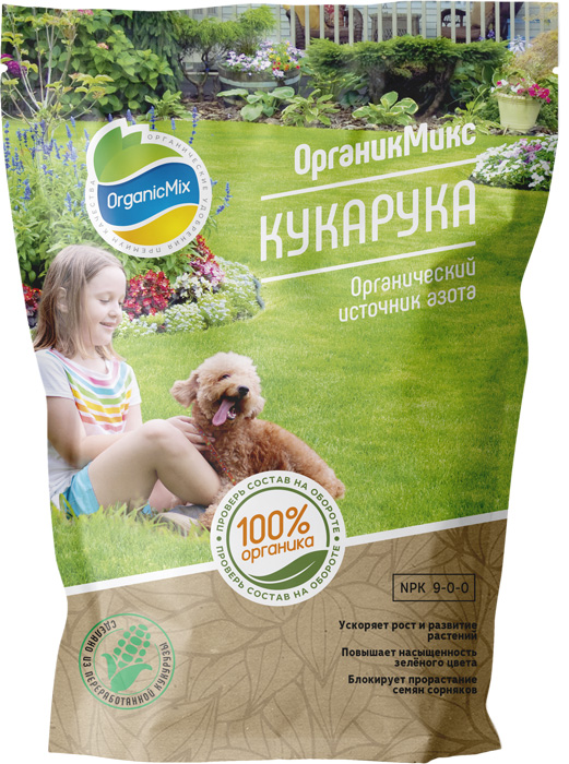 

Удобрение “Органик Микс” Кукарука 850г, Кукарука