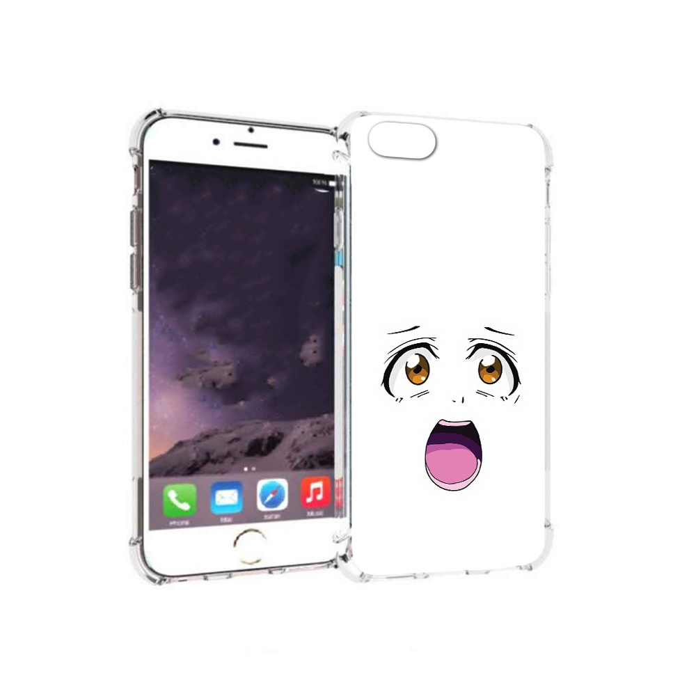 

Чехол MyPads Tocco для Apple iPhone 6 аниме лицо (PT54043.605.223), Прозрачный, Tocco