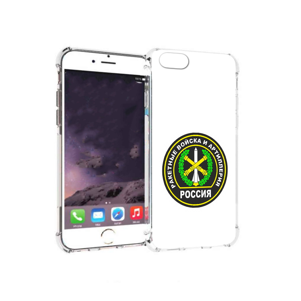 

Чехол MyPads Tocco для Apple iPhone 6 артиллерия (PT54043.605.225), Прозрачный, Tocco