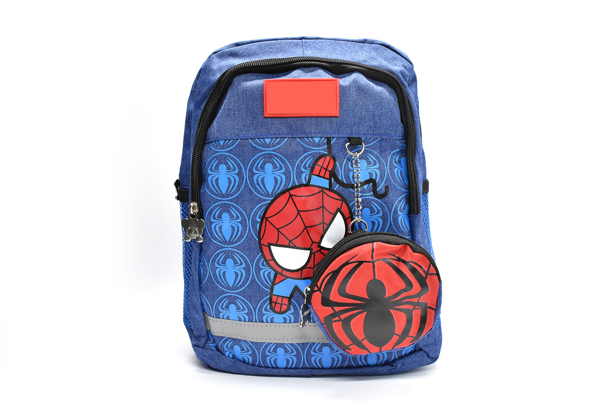 фото Детский рюкзак для мальчика чп 23*27*9 см л3-117 - 13 светло-синий nobrand