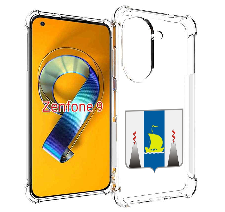 

Чехол MyPads герб-сахалиснкои-области для Asus Zenfone 9 (AI2202), Прозрачный, Tocco