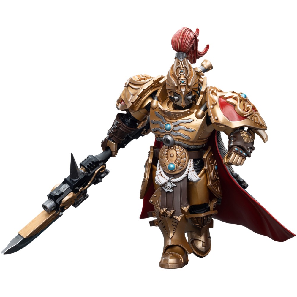 Фигурка Warhammer 40k Adeptus Custodes Shield Captain With Guardian Spear 1:18 Jt7790