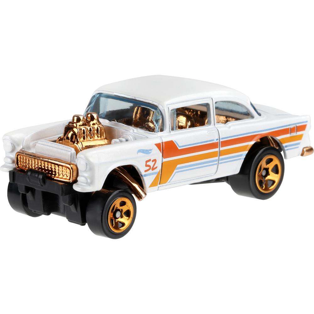 фото Игрушечная машинка hot wheels mattel перламутр и хром chevy bel air gasser gjw48/1