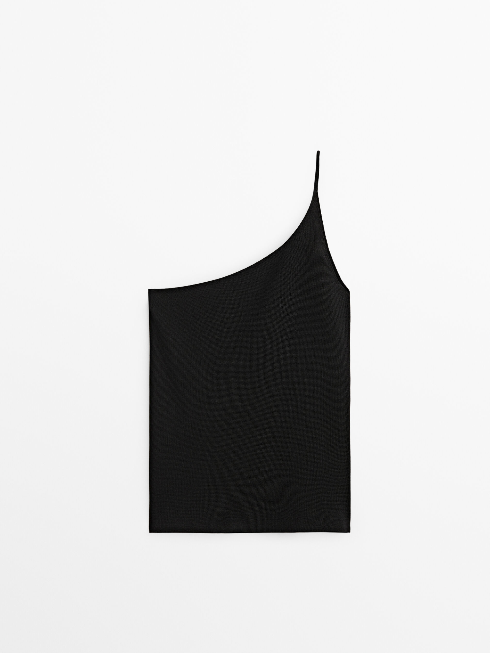 

Топ женский Massimo Dutti 05605610800 черный L, 05605610800