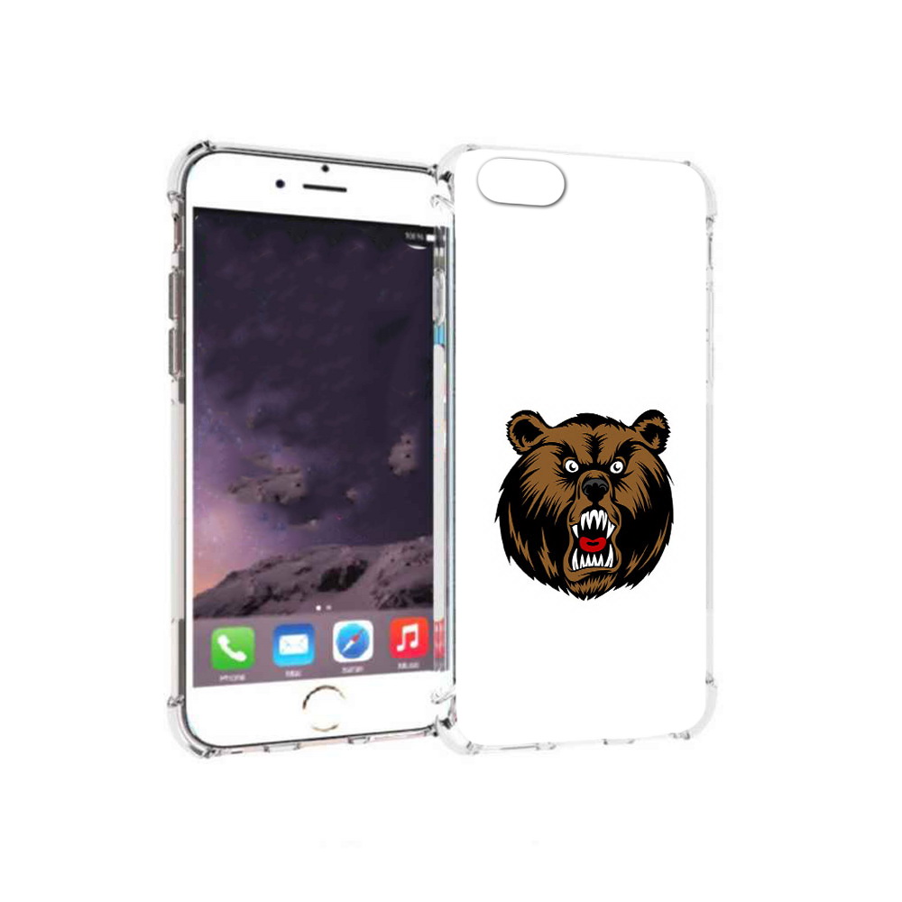 

Чехол MyPads Tocco для Apple iPhone 6 бурый (PT54043.605.253), Прозрачный, Tocco