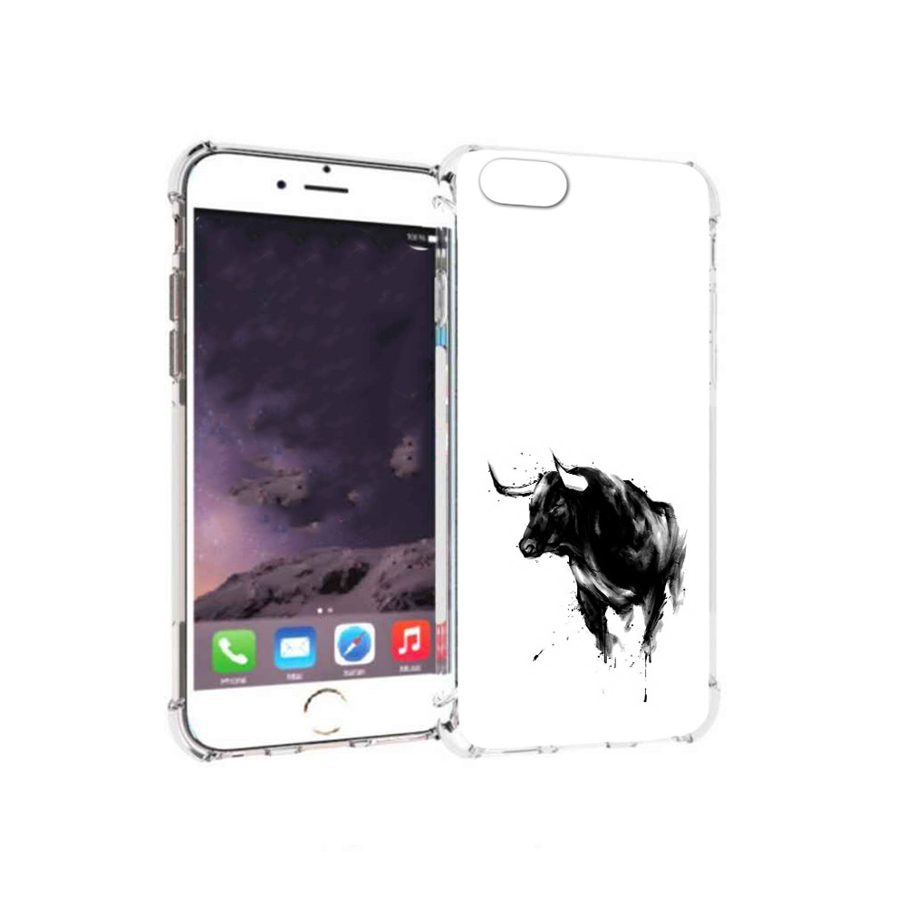 

Чехол MyPads Tocco для Apple iPhone 6 бык (PT54043.605.254), Прозрачный, Tocco