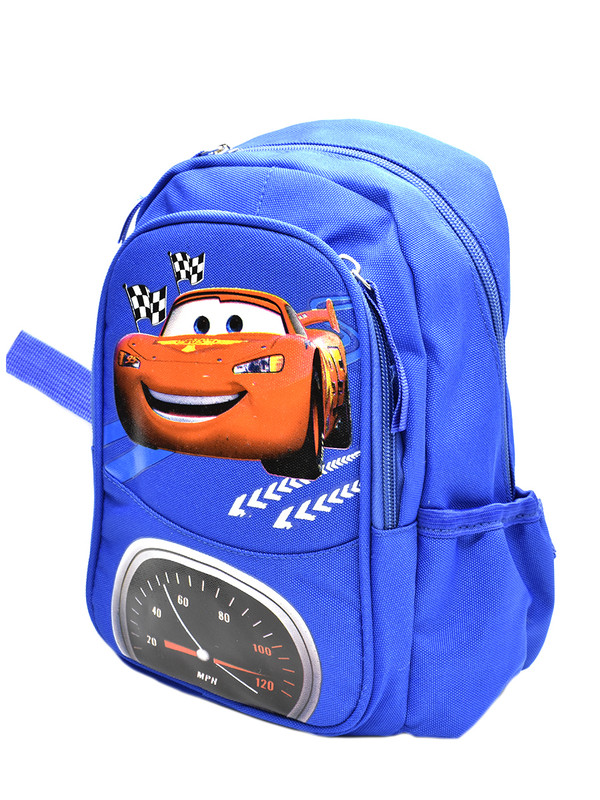 фото Детский рюкзак для мальчика машинки 23*27*9 см к 109 - 19 синий nobrand