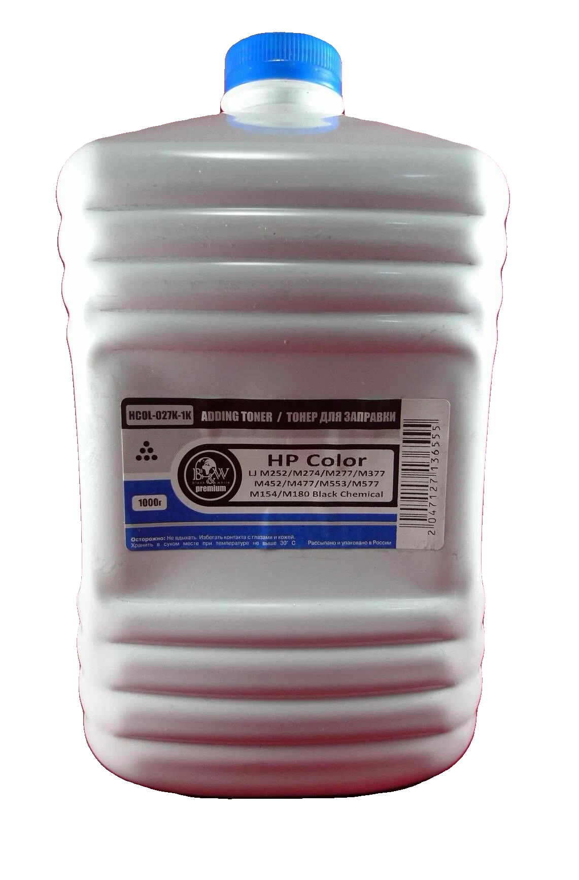 

Тонер для лазерного принтера Black&White (HCOL-027K-1K) черный, совместимый