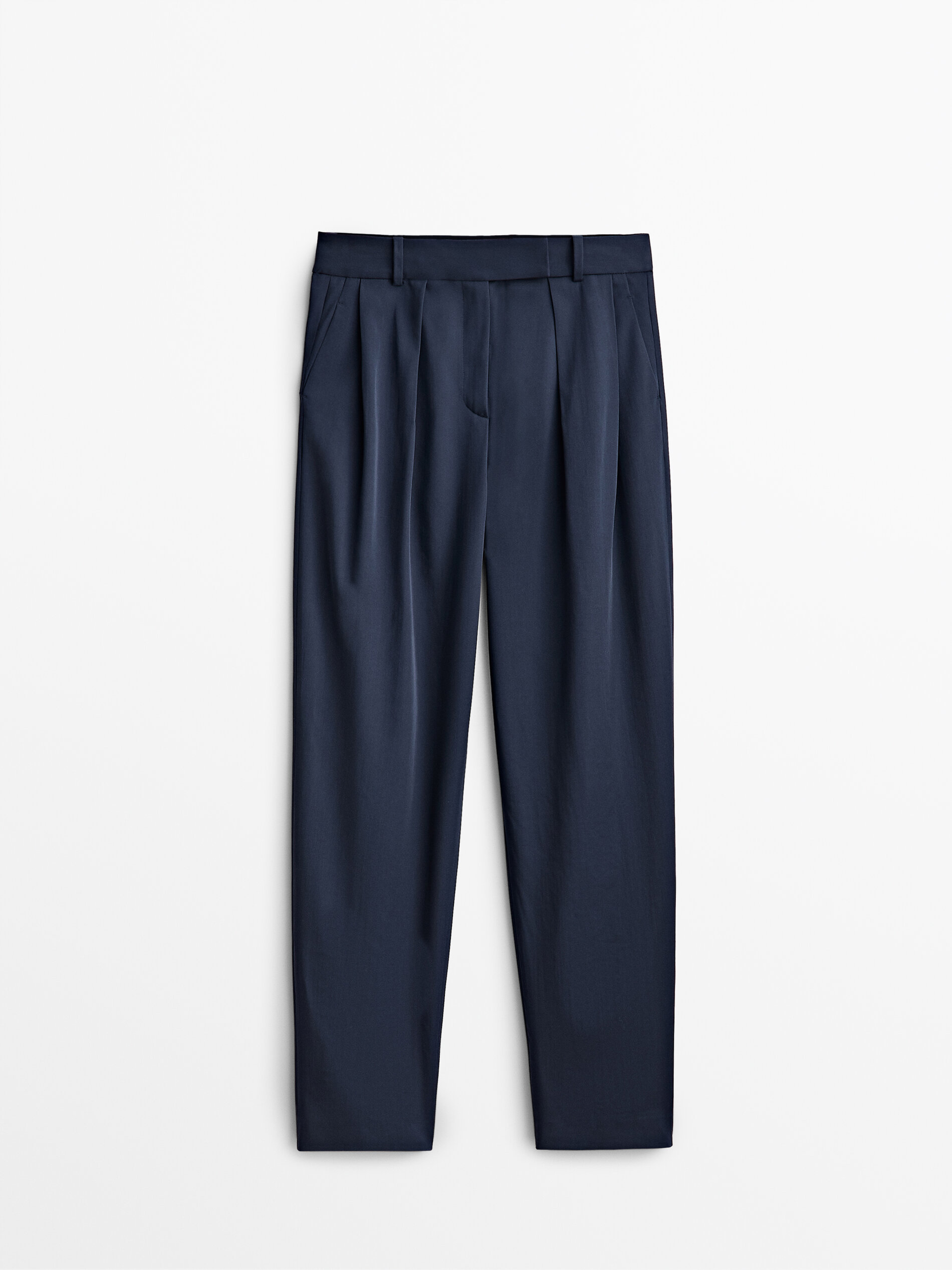 

Брюки женские Massimo Dutti 09001954407 синие 34, 09001954407