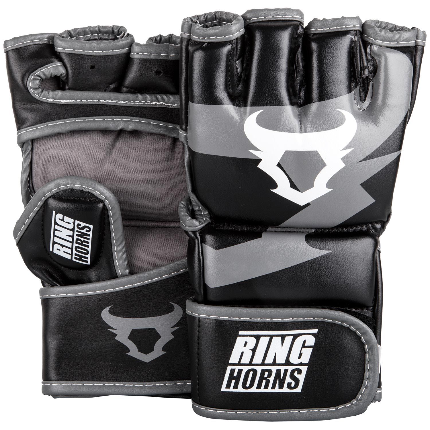 Перчатки для ММА Ringhorns Charger MMA Gloves Black S