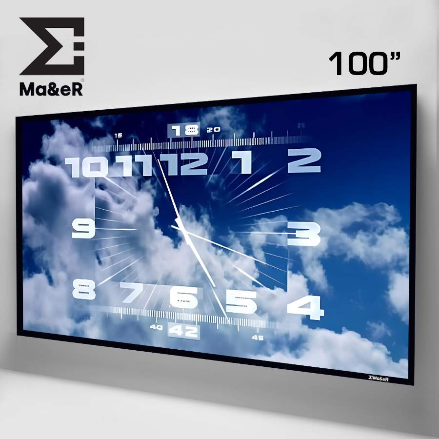 

Экран для проектора MaeR SCRalr110LFFWALL (стационарный, 16:9, 110"), Серый, SCRalr110LFFWALL