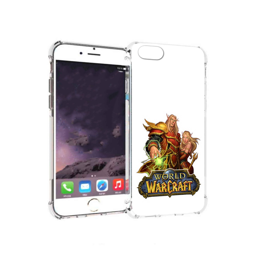 

Чехол MyPads Tocco для Apple iPhone 6 варкрафт2 (PT54043.605.256), Прозрачный, Tocco