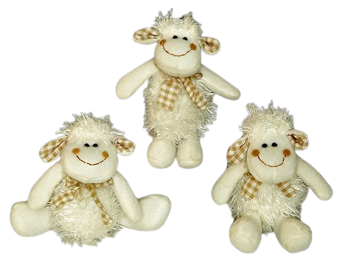 фото Игрушка овечка малютка, разные модели, 11-15 см, holiday classics