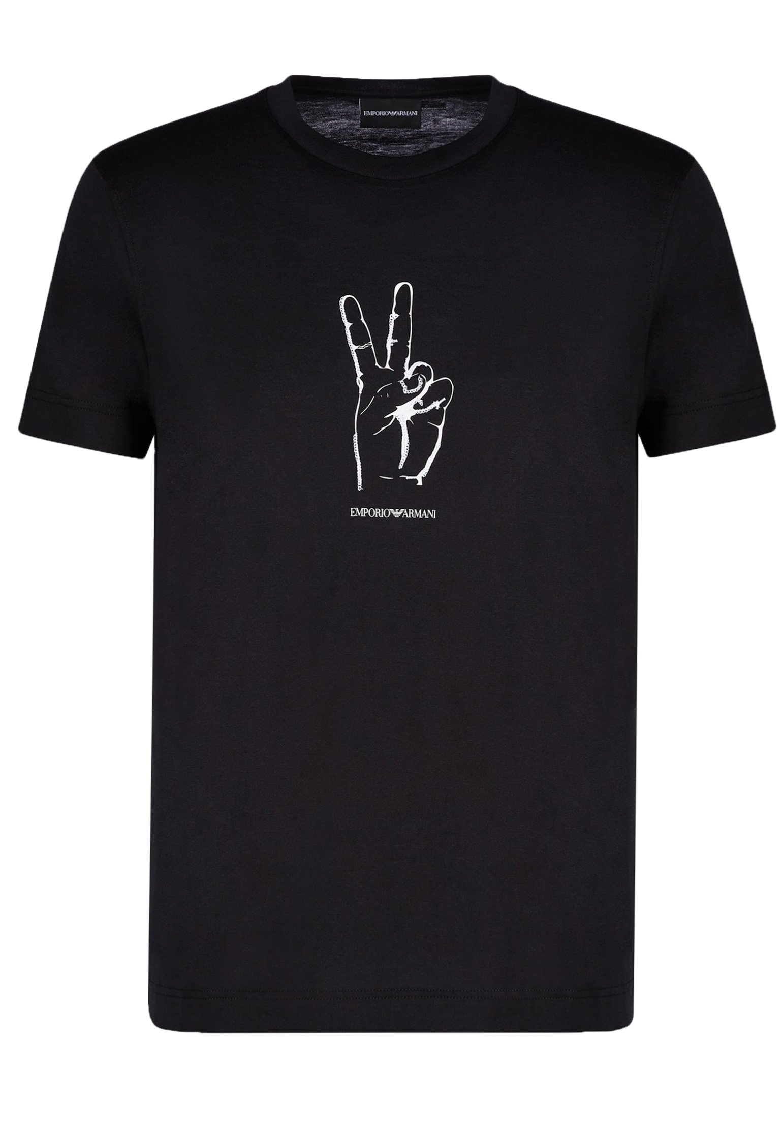 

Футболка мужская Emporio Armani 126874 черная XL, 126874