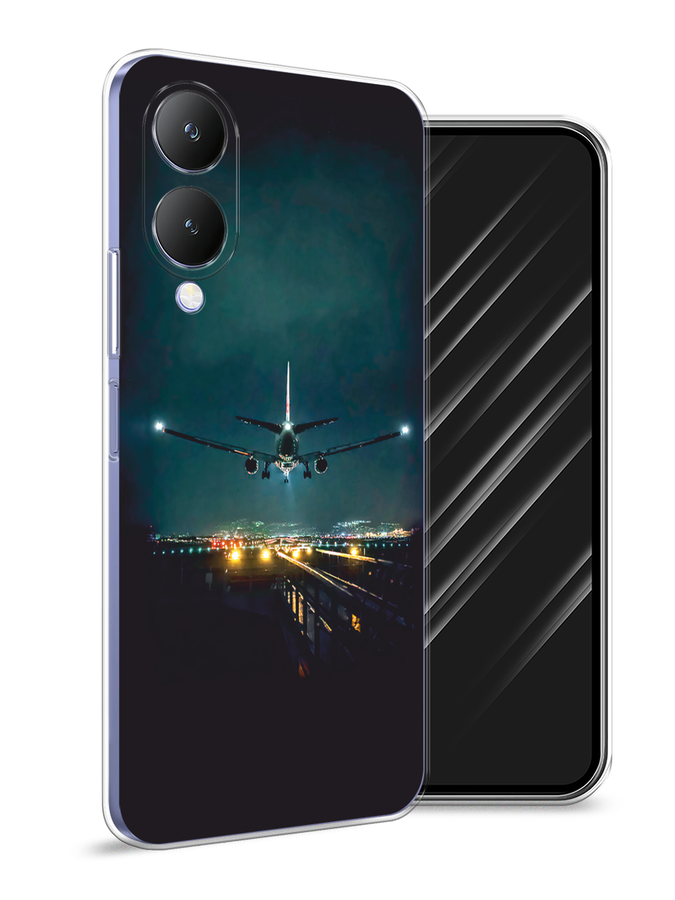 

Чехол Awog на Vivo Y17s "Ночной рейс", Черный, 269850-1