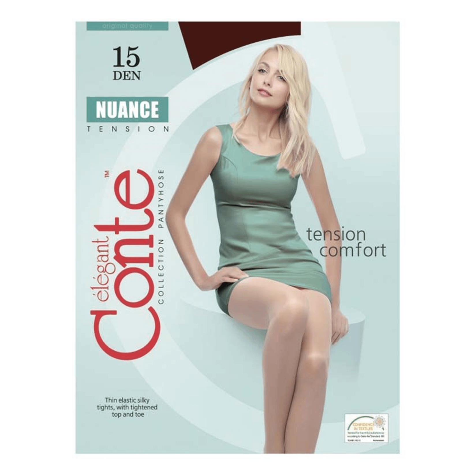 

Колготки женские Conte Elegant коричневые, Коричневый