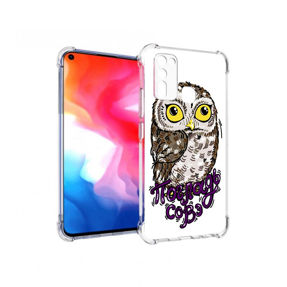 

Чехол MyPads Tocco для Vivo Y50 Погладь Совэ (PT226982.418.136), Прозрачный, Tocco