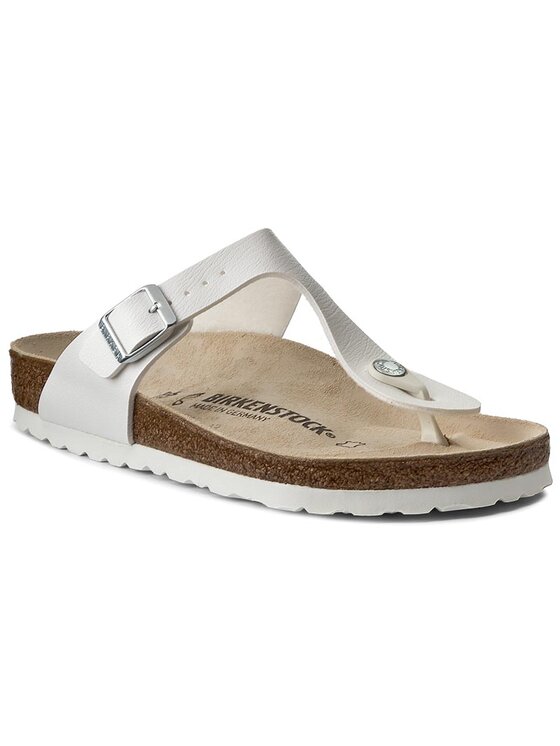 

Шлепанцы Gizeh 043731 Birkenstock белый 43 EU, Gizeh 043731