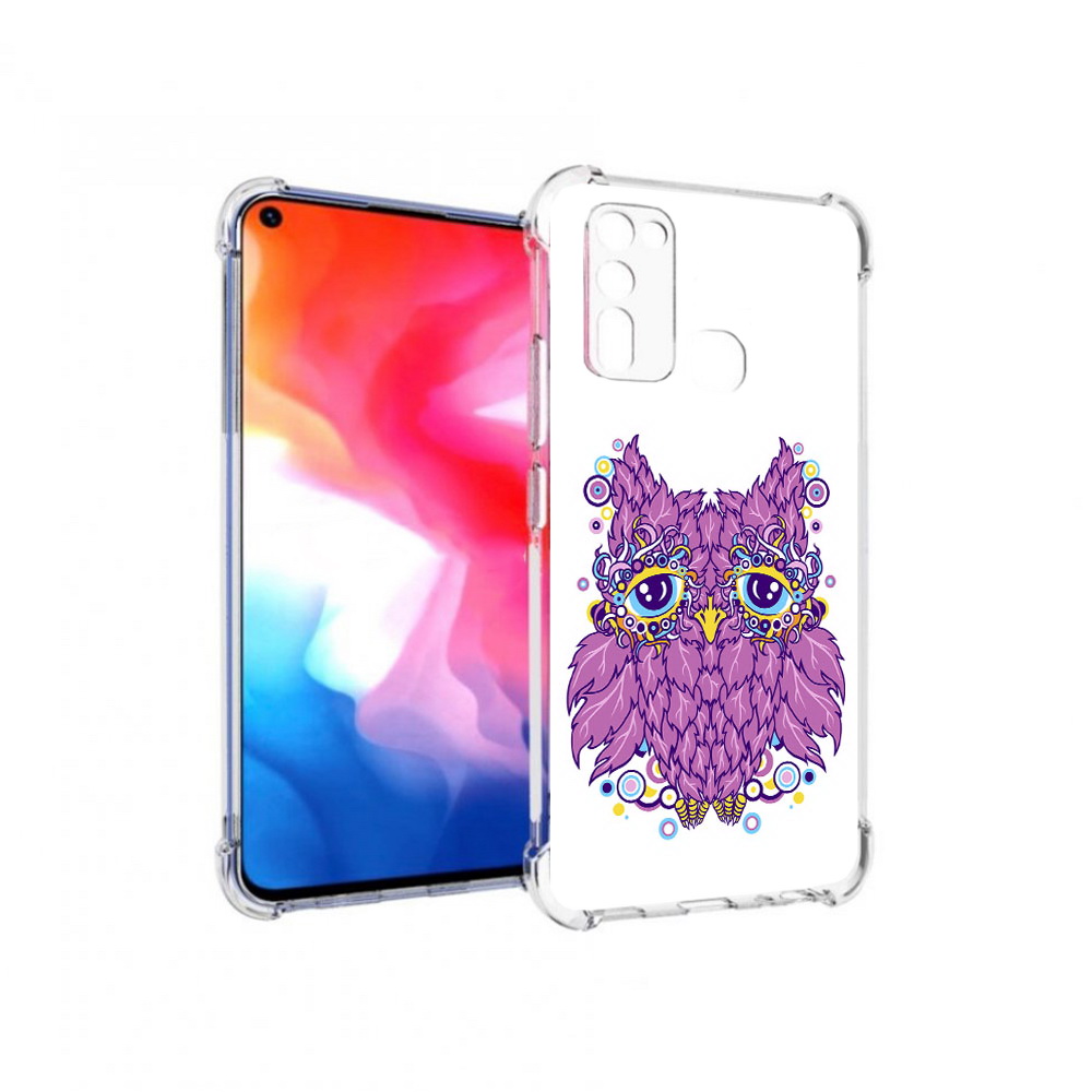 

Чехол MyPads Tocco для Vivo Y50 Розовая сова (PT226982.418.147), Прозрачный, Tocco