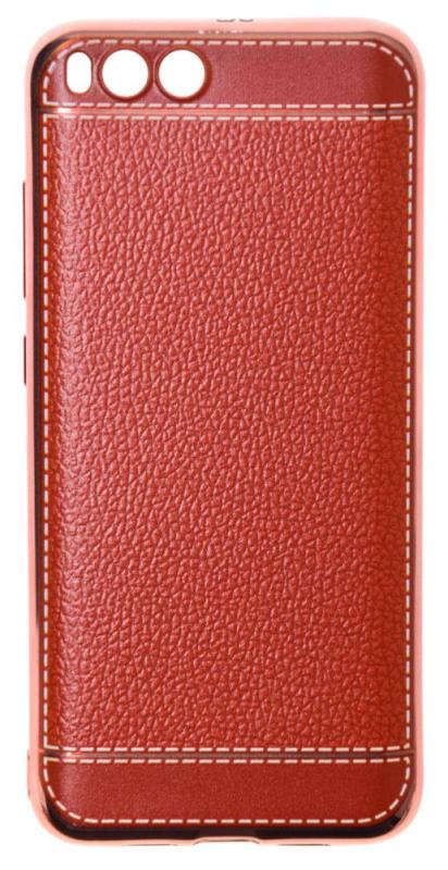 

Чехол силиконовый для Xiaomi Mi 6 Litchi Grain TPU Case (Красный)