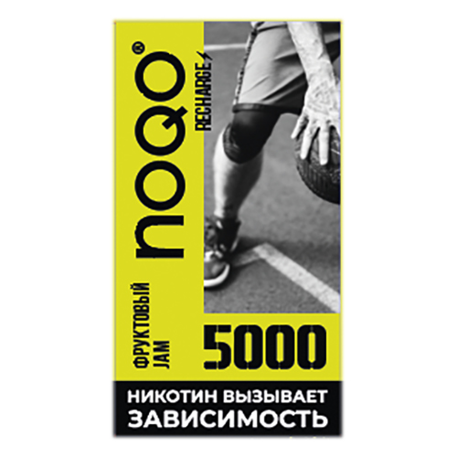 

Предзаправленная электронная сигарета с подзарядкой NOQO 5000 Фруктовый Джем, 20 мг