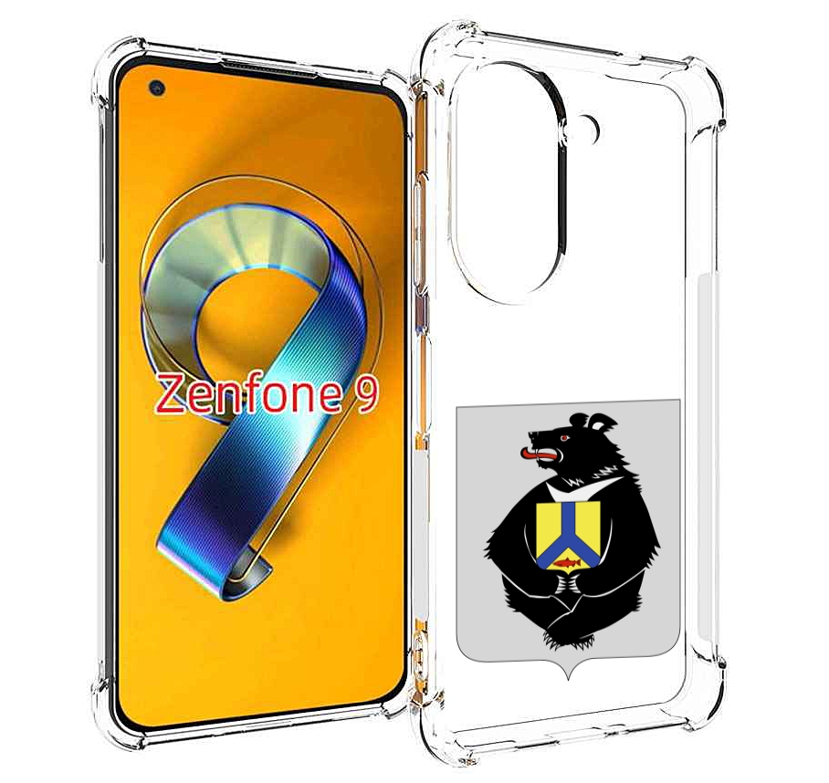 

Чехол MyPads герб-хабаровскии-краи для Asus Zenfone 9 (AI2202), Прозрачный, Tocco