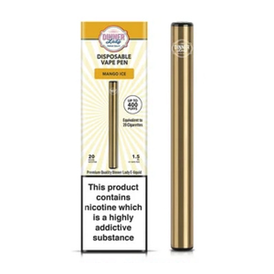 

Одноразовая электронная сигарета Dinner Lady Vape Pen Mango Ice, 20 мг