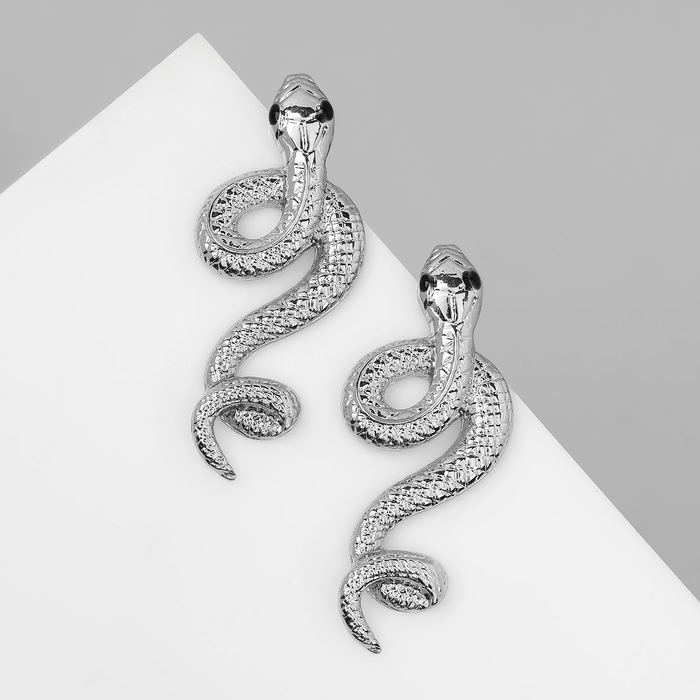 

Серьги из бижутерного сплава Queen fair 10470794, эмаль, 10470794