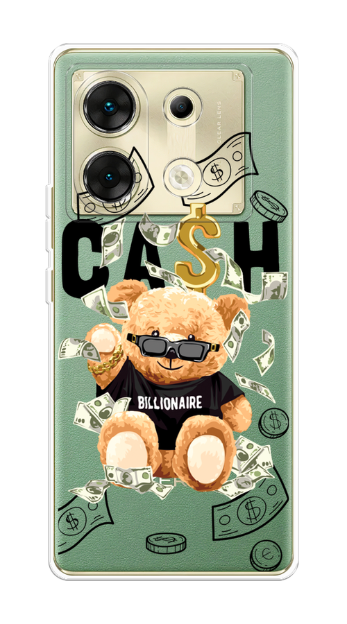 

Чехол на Infinix Zero 30 5G "Big cash", Черный;серый;бежевый, 3104950-1