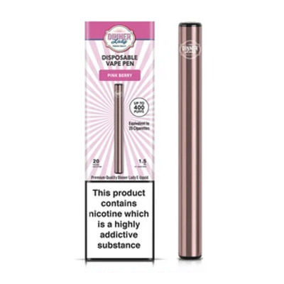 

Одноразовая электронная сигарета Dinner Lady Vape Pen Pink Berry, 20 мг