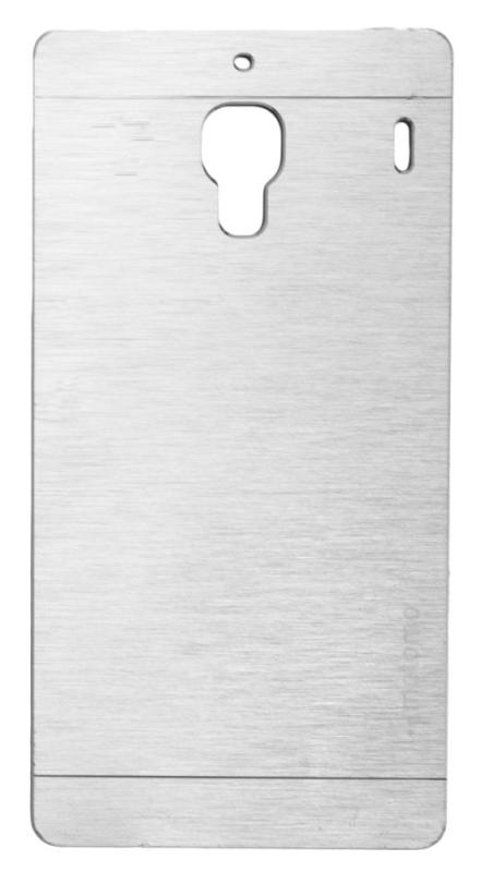 

Чехол-накладка для Xiaomi Redmi 1S Motomo с металлическим основанием (Серебристый)