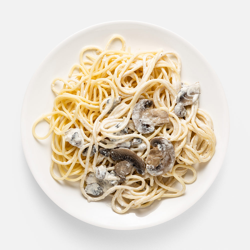 Спагетти с шампиньонами, 240 г