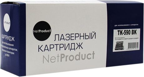 

Тонер-картридж NetProduct (N-TK-590Bk) для Kyocera FS-C5250DN/C2626MFP, Bk, 7K