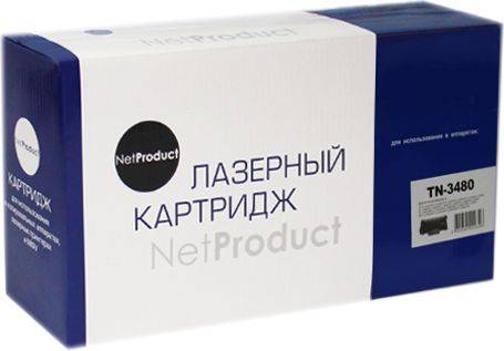 

Тонер-картридж NetProduct (N-TN-3480) для Brother HL-L5000D/5100DN/5200DW, 8K, Черный