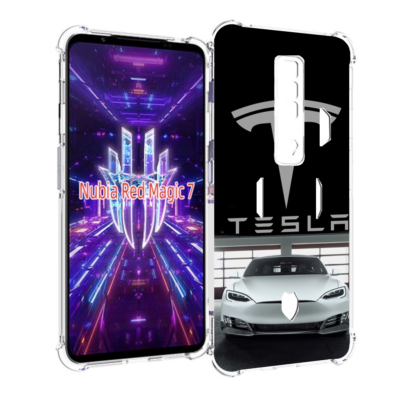 

Чехол MyPads Тесла для ZTE Nubia Red Magic 7, Прозрачный, Tocco