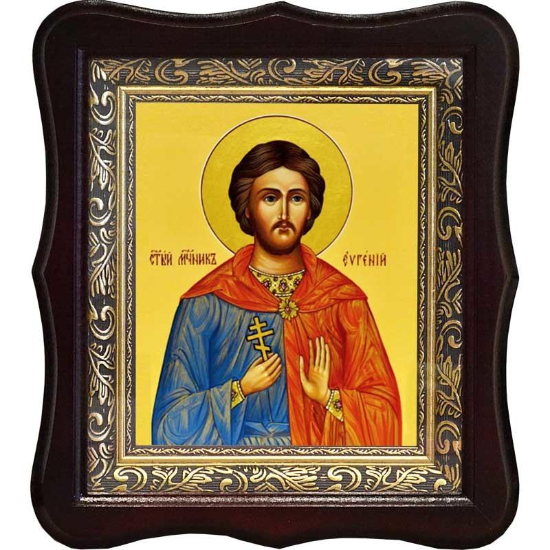 

Евгений Мелитинский мученик. Икона на холсте.