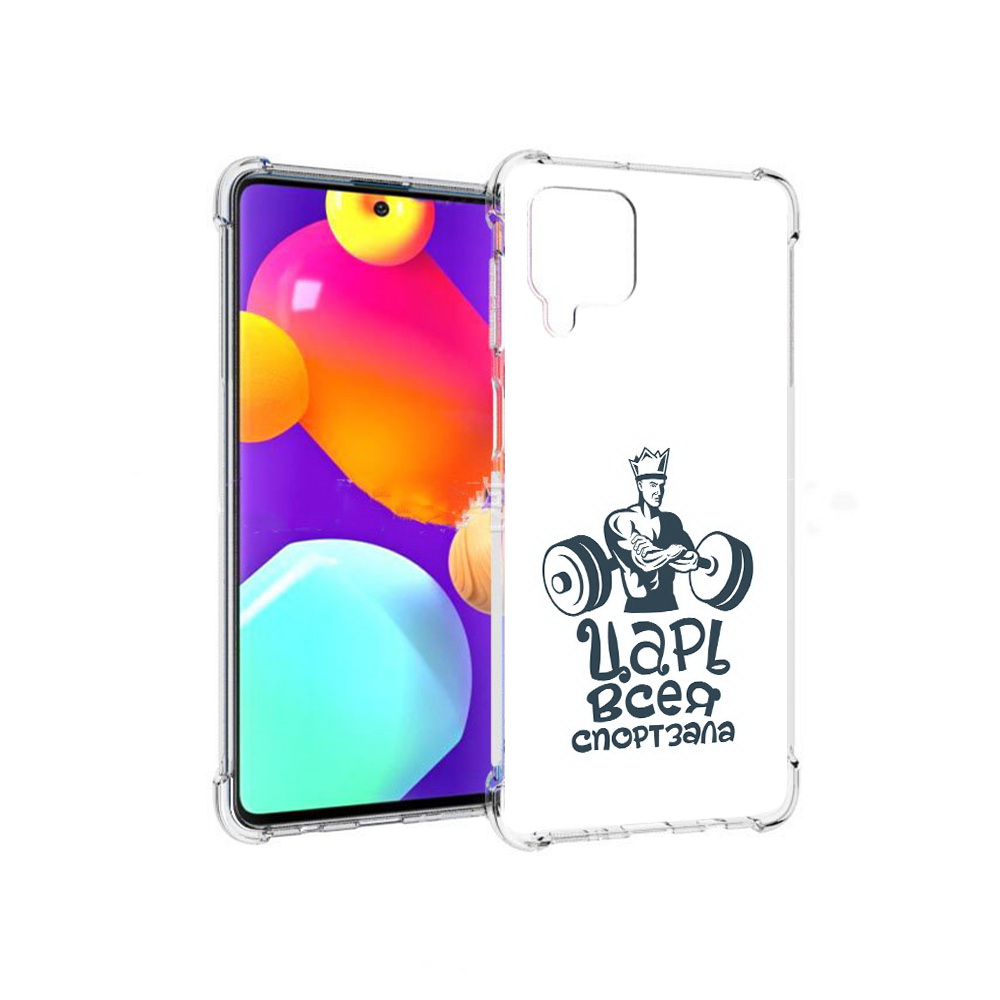 

Чехол MyPads Tocco для Samsung Galaxy M62 бодибилдинг царь спортзала (PT158430.541.239), Прозрачный, Tocco