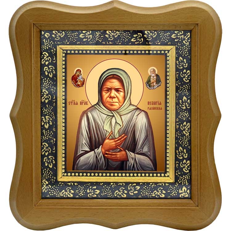 

Пелагия Рязанская блаженная. Икона на холсте.