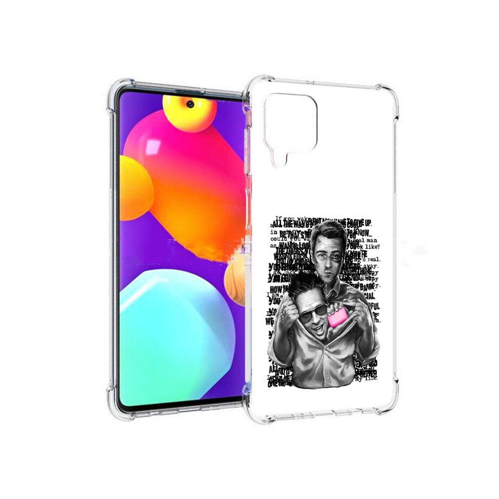 

Чехол MyPads Tocco для Samsung Galaxy M62 бойцовский клуб (PT158430.541.242), Прозрачный, Tocco