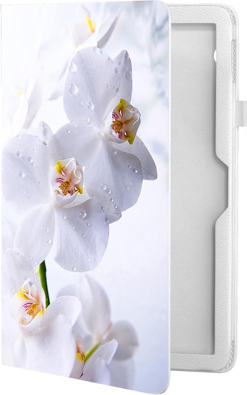 

Кожаный чехол подставка для Huawei MediaPad T5 10 GSMIN Series CL (Белый) (Дизайн 304)