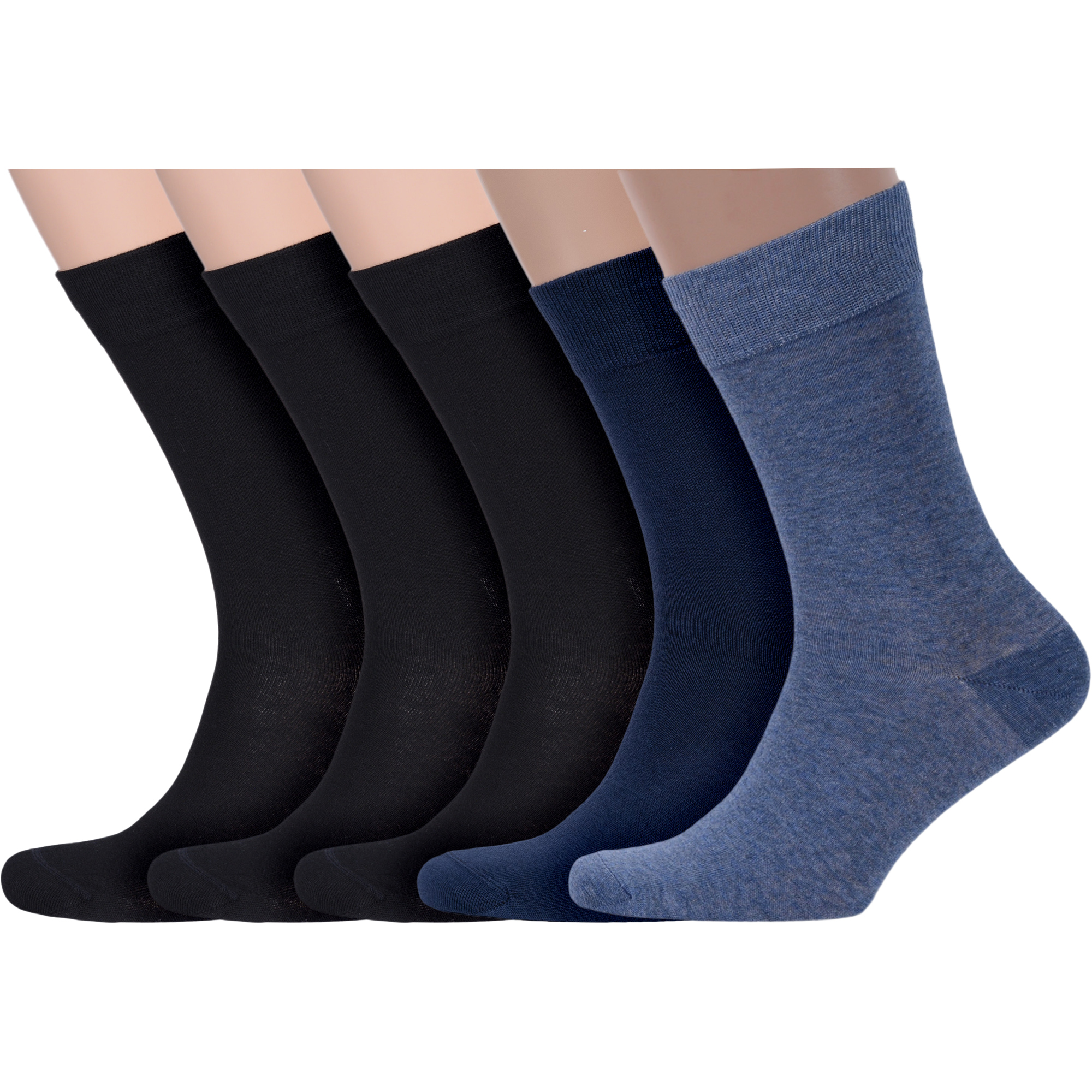 Комплект носков мужских LorenzLine 5-К1Л разноцветных 27