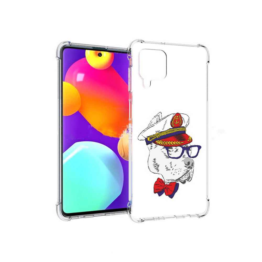 

Чехол MyPads Tocco для Samsung Galaxy M62 бульдог (PT158430.541.251), Прозрачный, Tocco