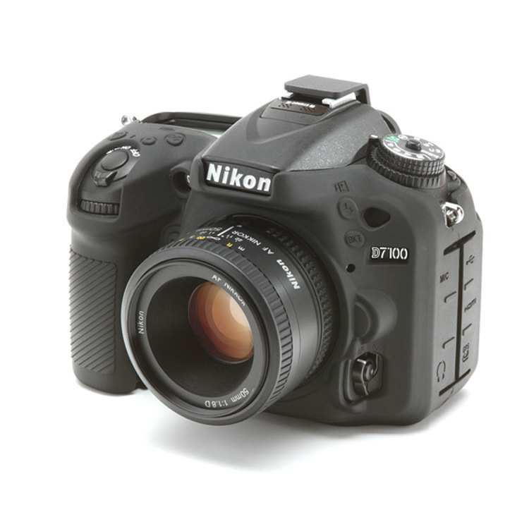 Силиконовый чехол MyPads для фотоаппарата Nikon D750 черный