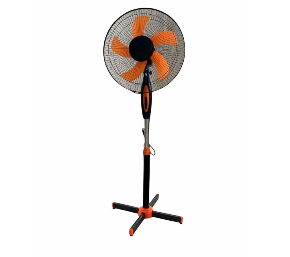 Вентилятор напольный NoBrand VNT-2106 оранжевый; черный пылесос напольный starwind scv2285 оранжевый