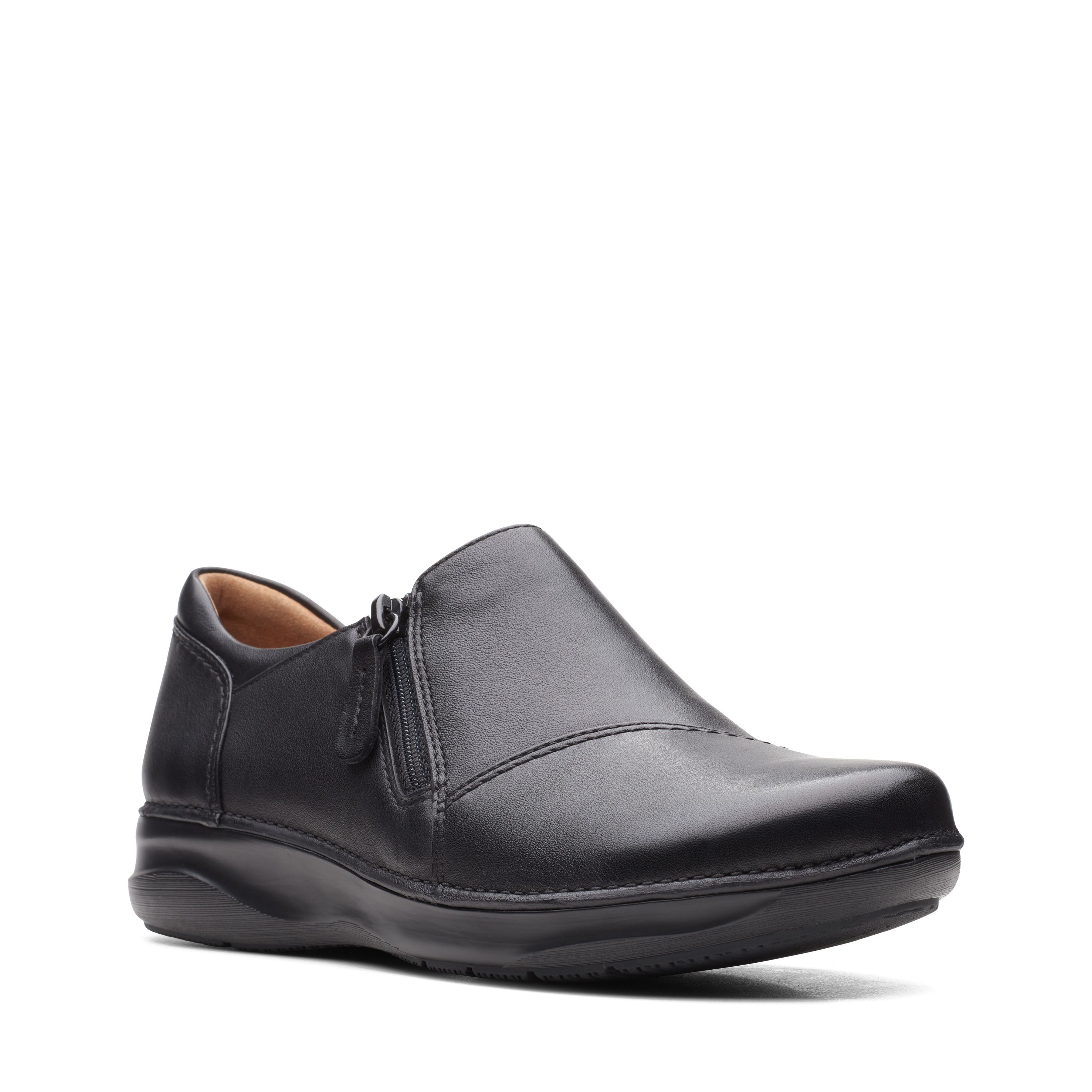 Полуботинки женские Clarks 26162406 черные 40.5 EU