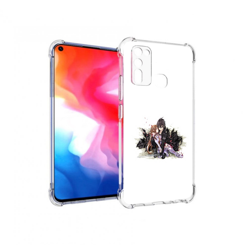 

Чехол MyPads Tocco для Vivo Y50 аниме асуна (PT226982.418.222), Прозрачный, Tocco