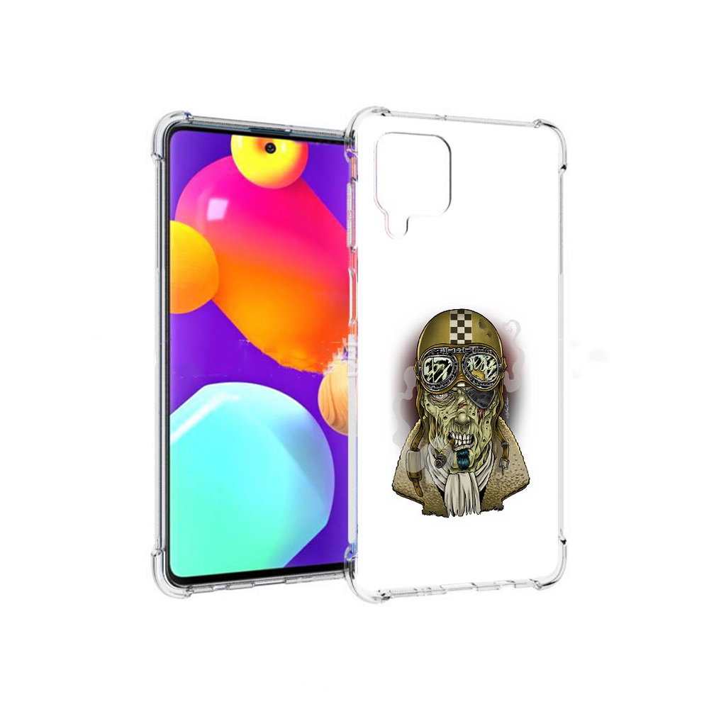 

Чехол MyPads Tocco для Samsung Galaxy M62 военный зомби (PT158430.541.264), Прозрачный, Tocco